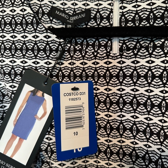 Black and white body con dress size 10, new with tags - Picture 2 of 3
